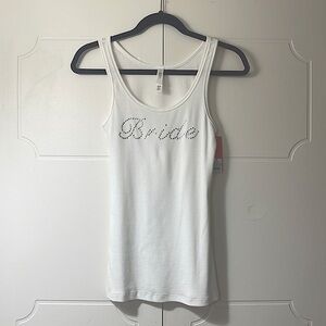 BRAND NEW “BRIDE”TANK TOP